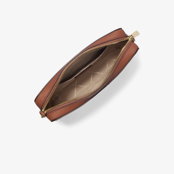 Jet Set Large Saffiano Leather Crossbody Bag - Picture 9 of 11